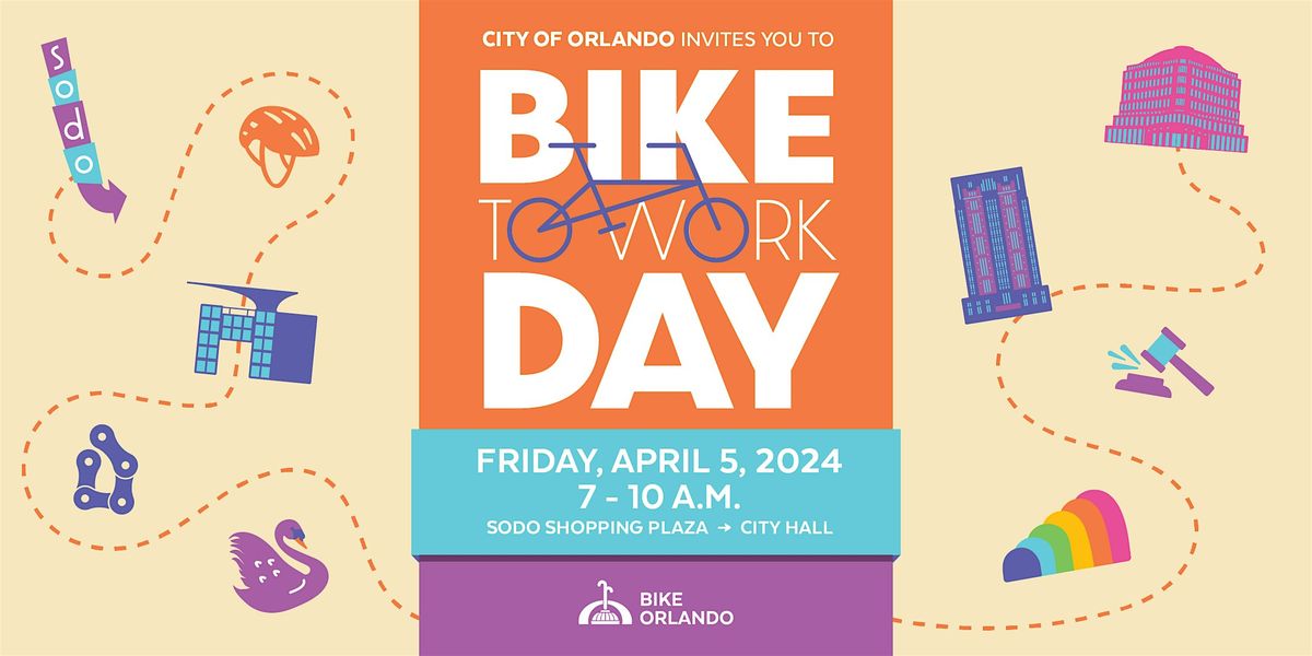 City of Orlando's 2024 Bike to Work Day