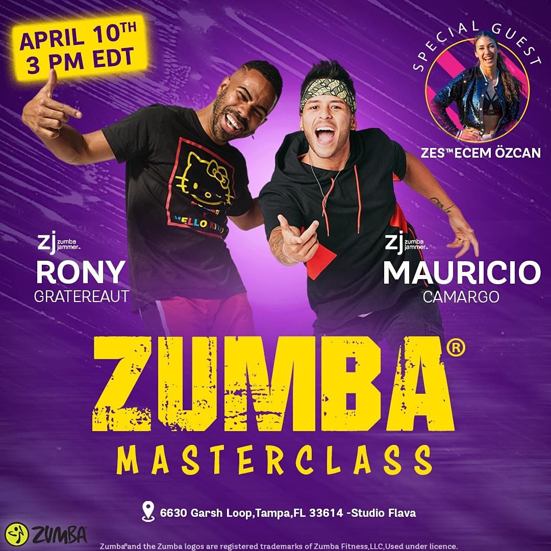 Zumba Master Class with ZJ Rony Grateraut & ZJ Mauricio Camargo