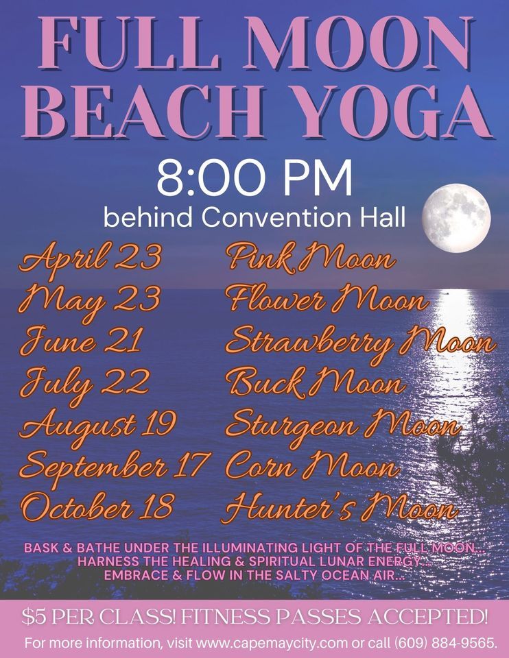Full Moon Beach Yoga