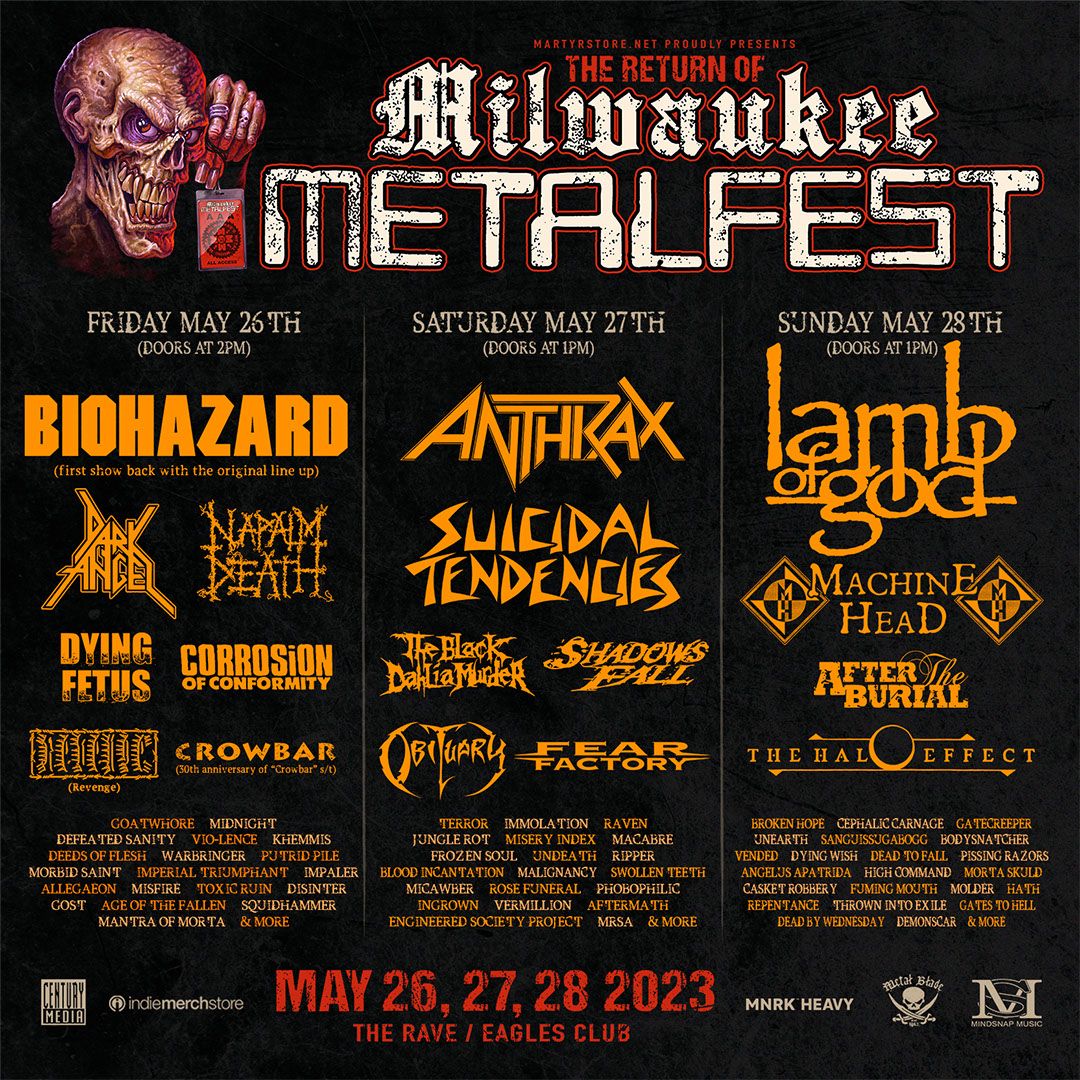 Milwaukee Metal Fest - Friday