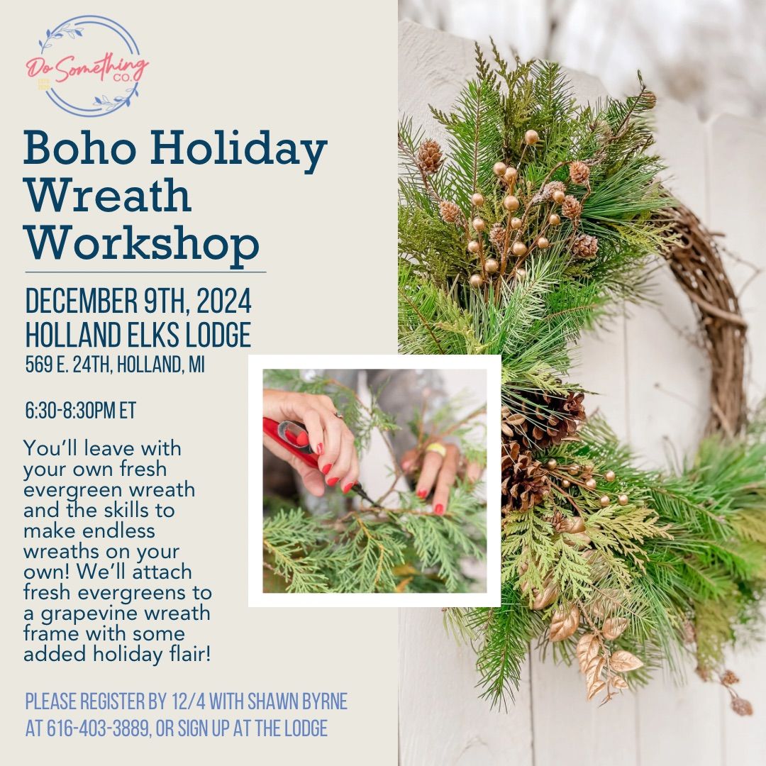 Holiday Wreath Workshop