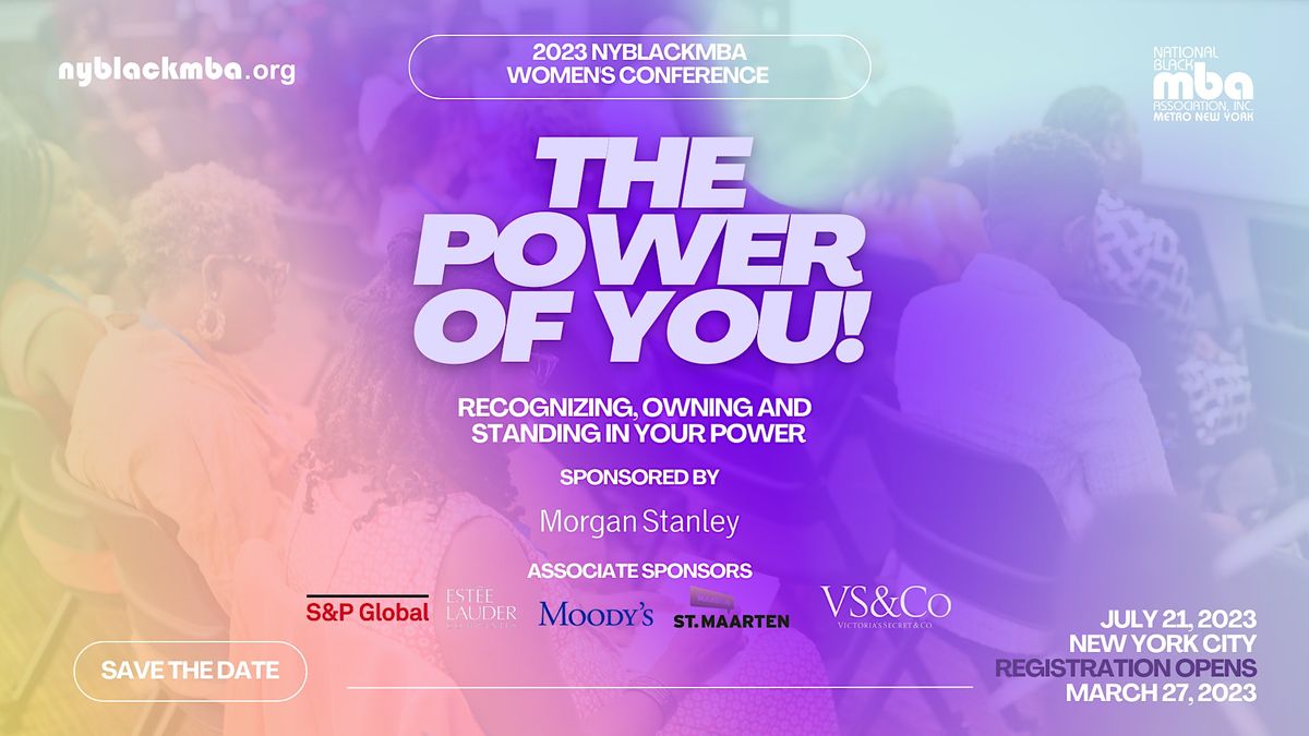NYBLACKMBA 2nd Annual Women's Conference "The Power of YOU"