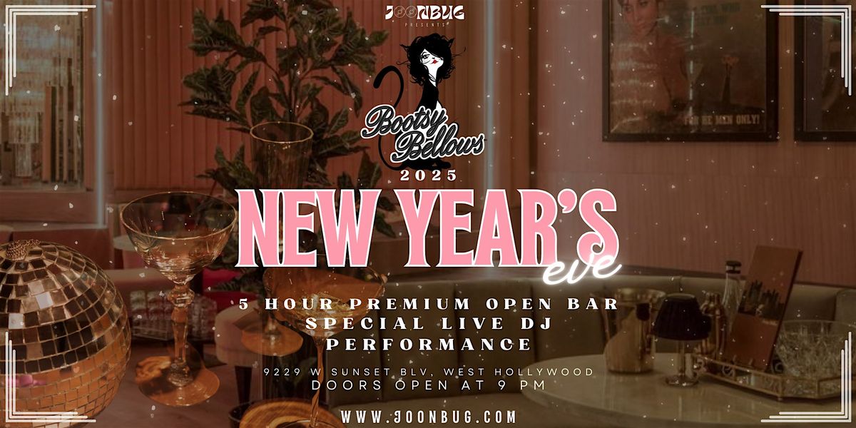 Bootsy Bellows NYE '25 | NEW YEAR'S EVE PARTY