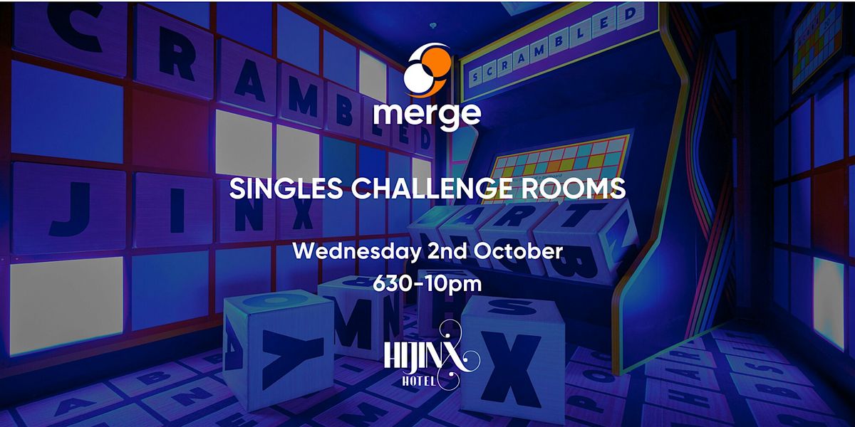 Merge Dating Hijinx Hotel Singles Challenge Rooms Alexandria | Under 35