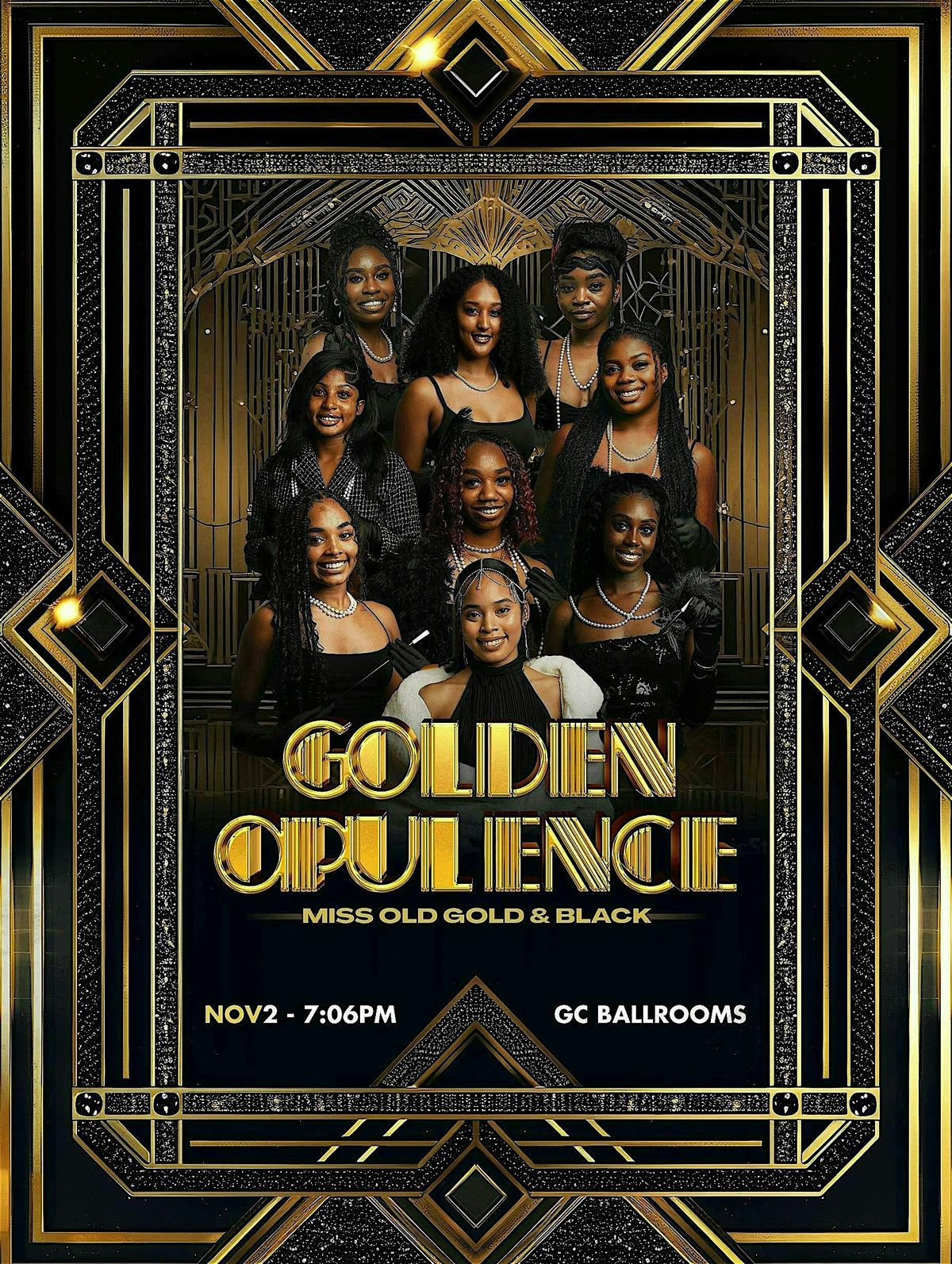 18th Annual  Miss Old Gold & Black Scholarship Pageant (Golden Opulence)