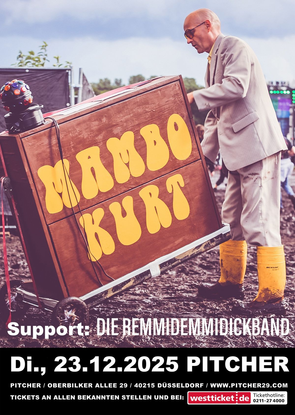 MAMBO KURT \u201eSPECIAL X-MAS SHOW\u201c \/\/  Support: THE REMMIDEMMIDICKBAND