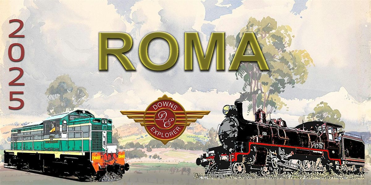 Toowoomba to Roma by Train and return to Toowoomba  by bus - 3 Day\/2 nights