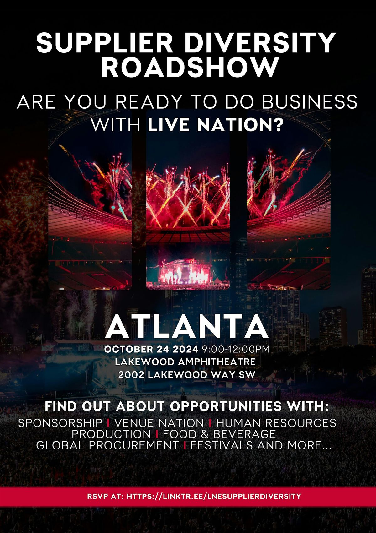 Live Nation's Supplier Diversity Roadshow: Atlanta