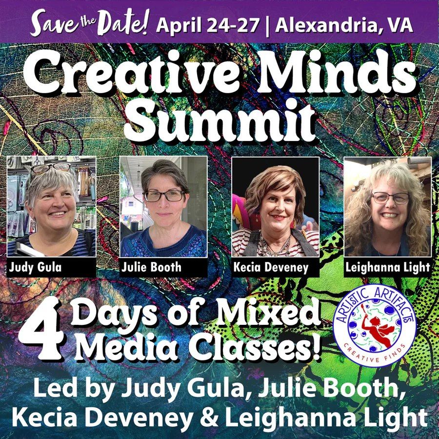 Creative Minds Summit - Mixed Media Retreat at Artistic Artifacts