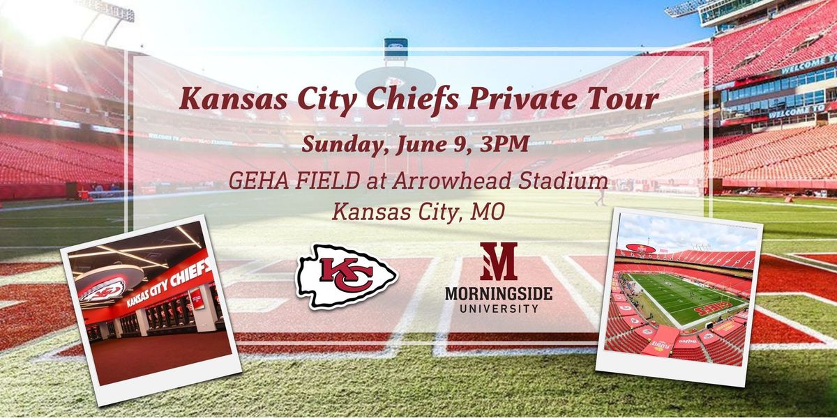 Kansas City Chiefs Private Tour for Morningside Alumni