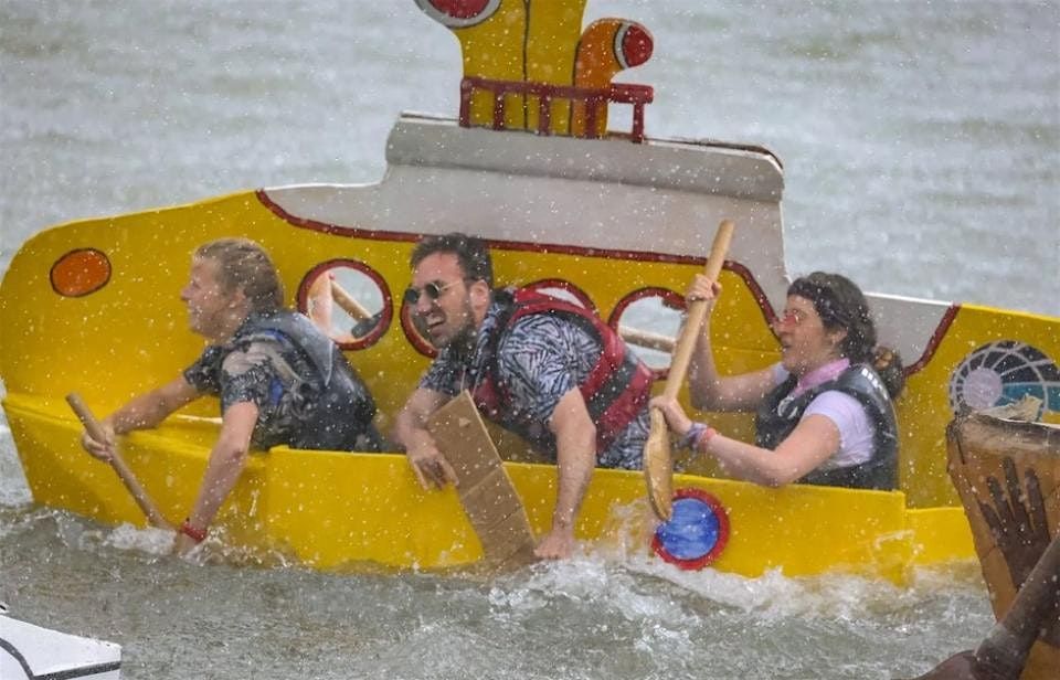 Enter the Bristol Harbour Festival Cardboard Boat Race