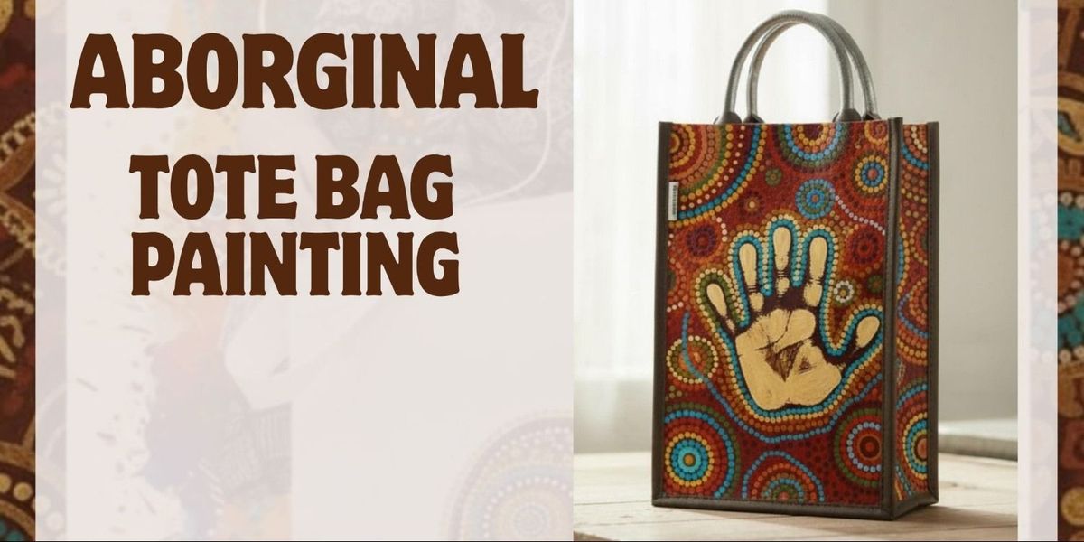 Australian Aboriginal Tote Bag Painting Workshop