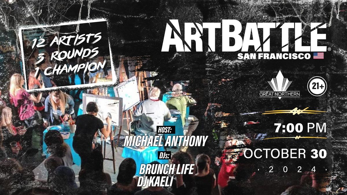 Art Battle Halloween: San Francisco - October 30, 2024