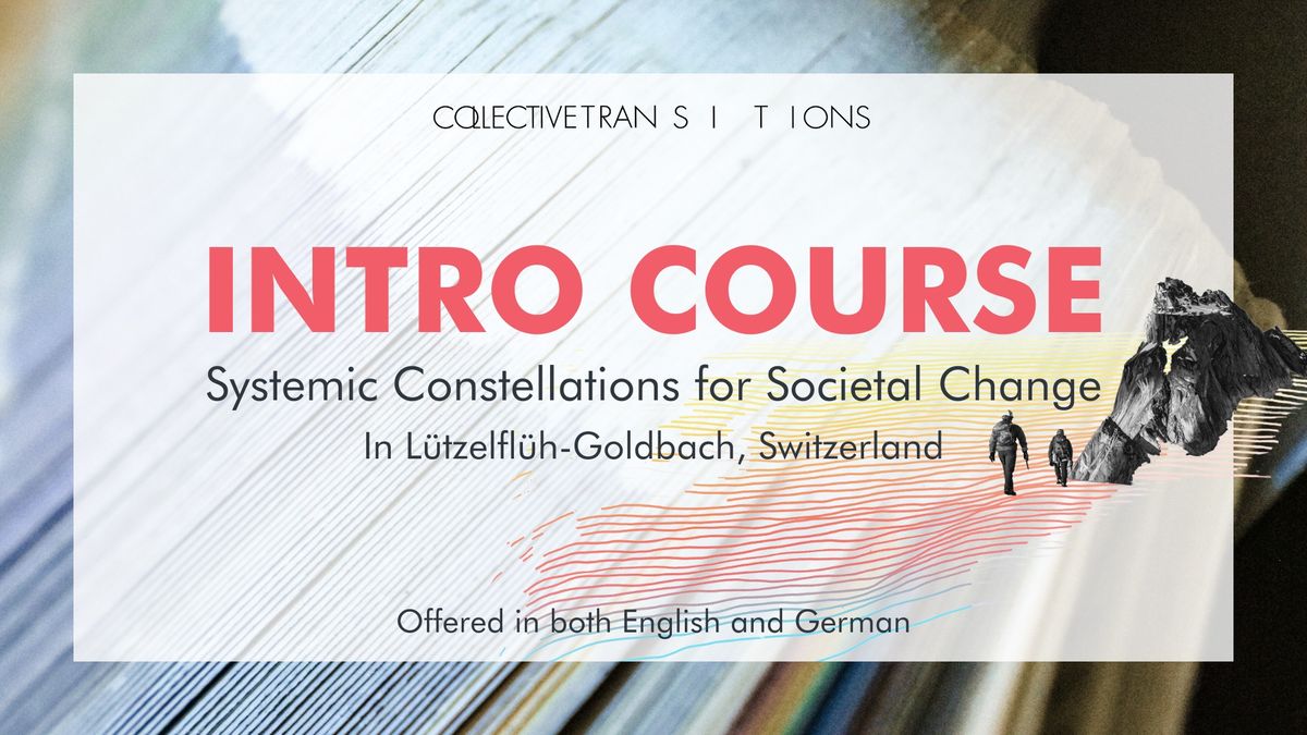 In-Person SCSC Intro Course in Switzerland: English