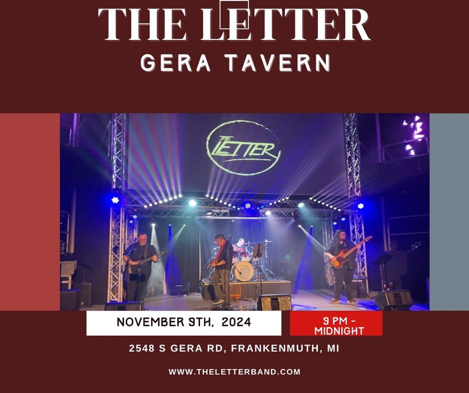 The Letter Rocks Out Gera Tavern