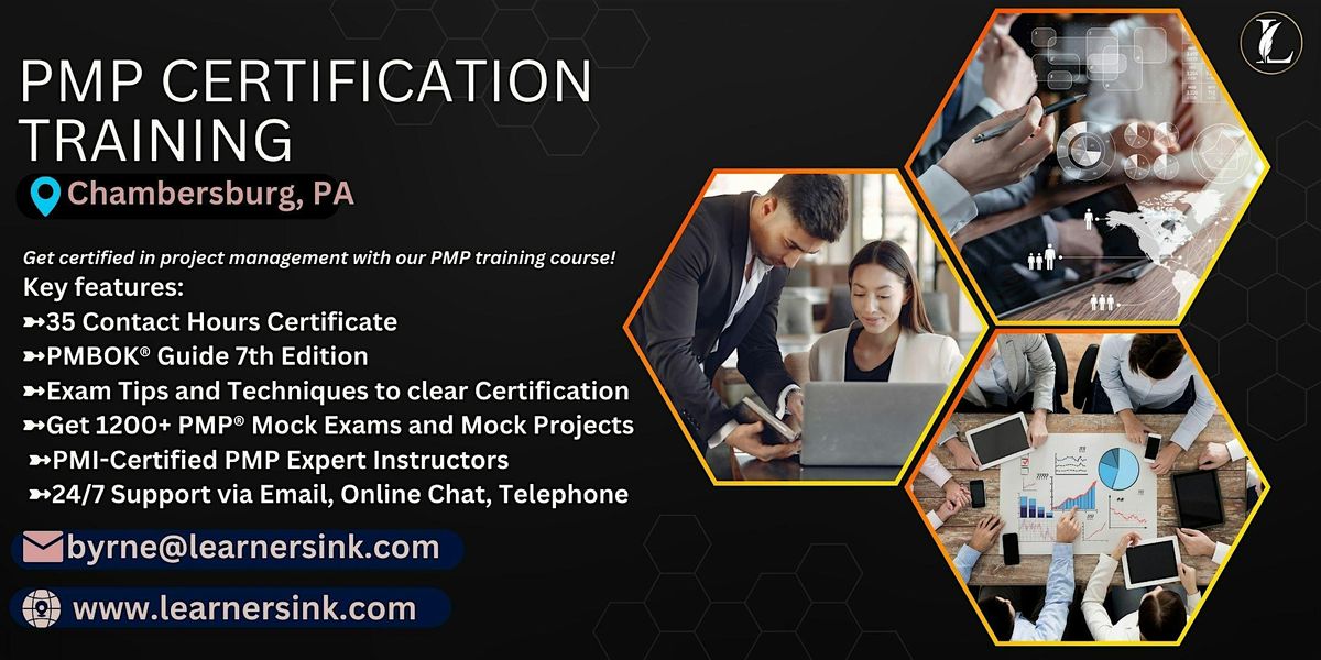 Increase your Profession with PMP Certification In Chambersburg, PA
