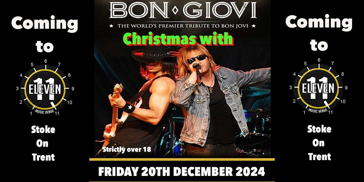 Bon Giovi - Live at ELEVEN - Stoke On Trent