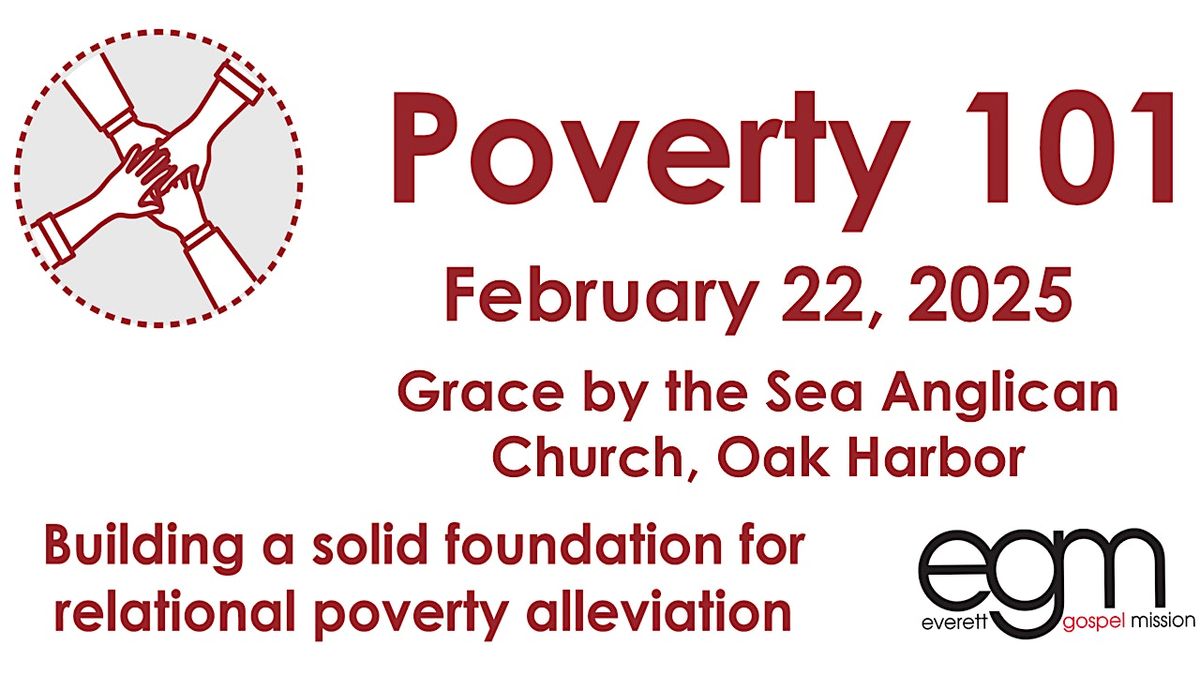 Everett Gospel Mission Poverty 101 Class at Grace by the Sea Anglican