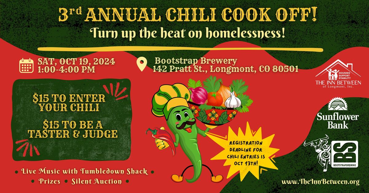 3rd Annual Chili Cook-Off