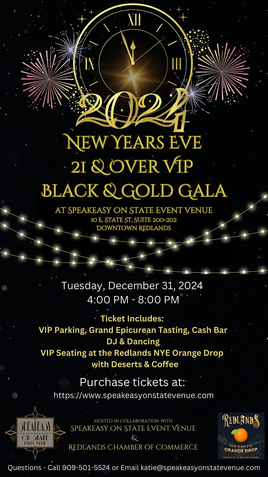 New Years Eve VIP Formal Gala