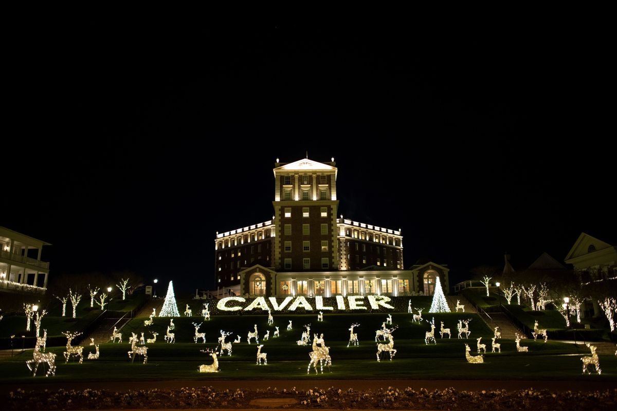 Grand Illumination at the Cavalier Resort