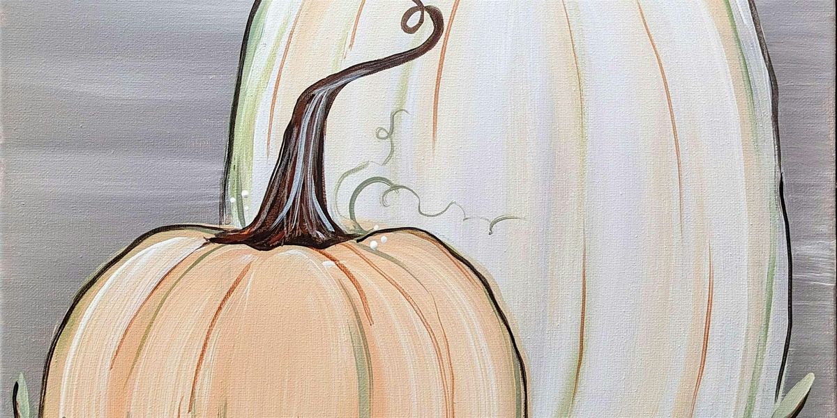 Neutral Pumpkins - Paint and Sip by Classpop!\u2122