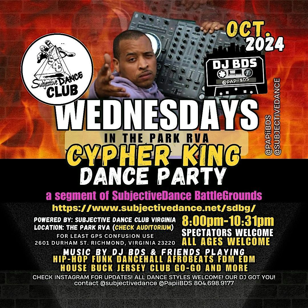 SDBG Cypher King Dance Party with DJ BDS