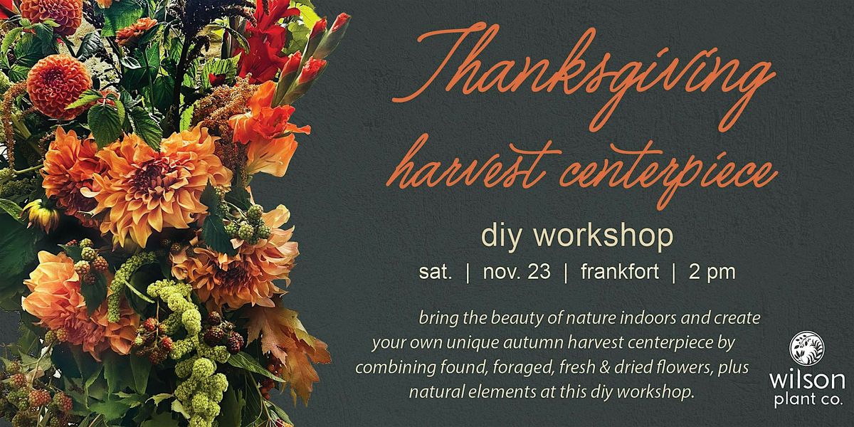 Thanksgiving Harvest Centerpiece DIY