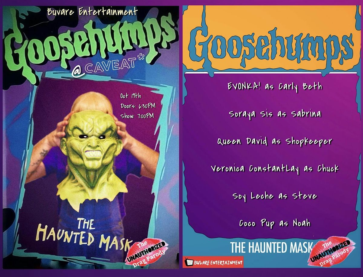 Goosehumps: The Haunted Mask [ The UNAUTHORIZED Drag Parody ]