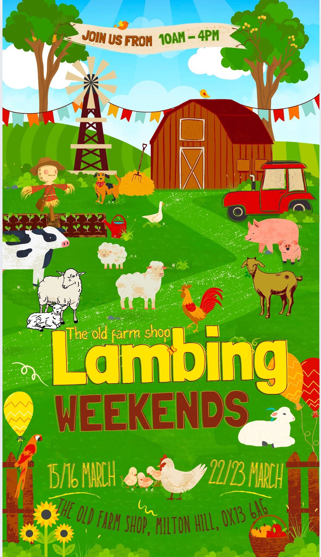 Lambing weekends