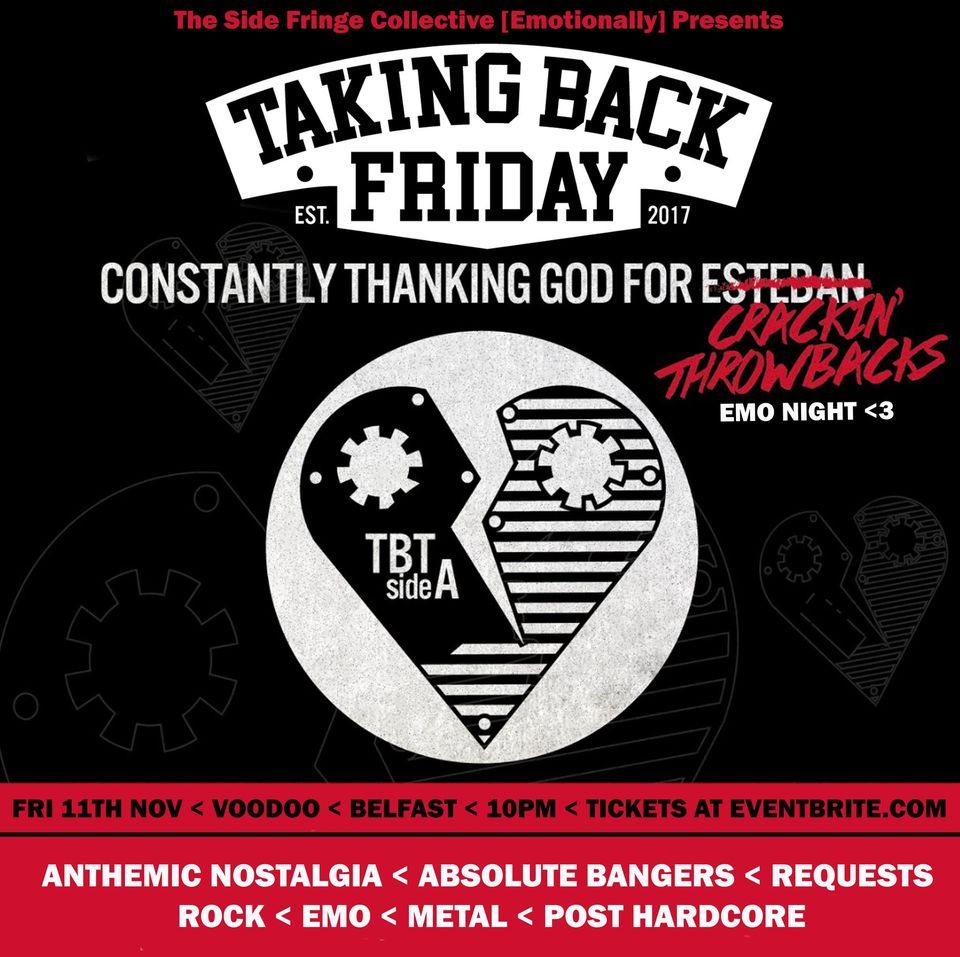 Emo Night - Taking Back Friday at Voodoo Belfast 11\/11\/22 