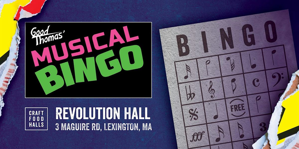 Musical Bingo - Craft Food Halls Revolution Hall