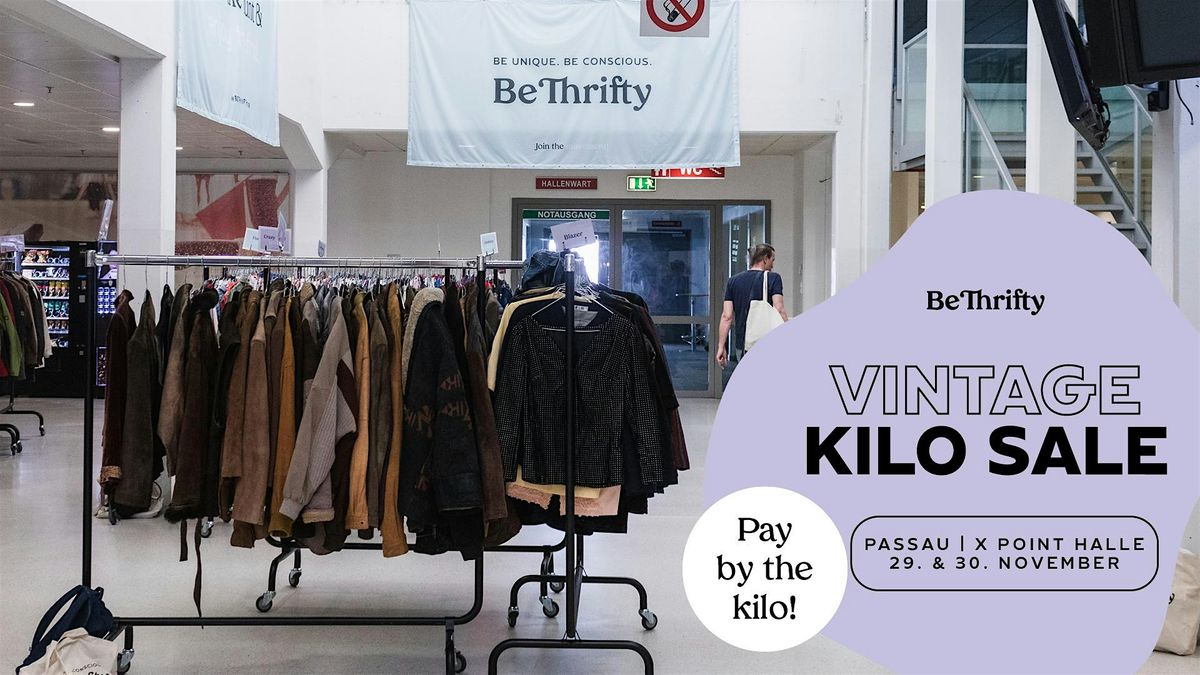 BeThrifty Vintage Kilo Sale | Passau | 29. & 30. November