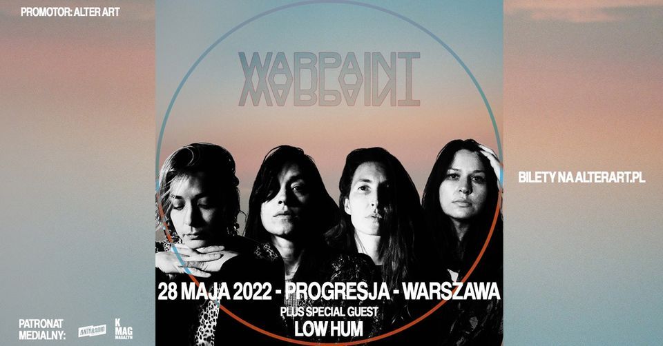 Warpaint | Warszawa, Progresja | 28.05.2022