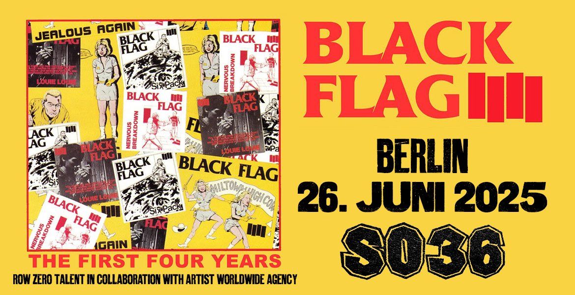 BLACK FLAG \/\/ SO36 Berlin 