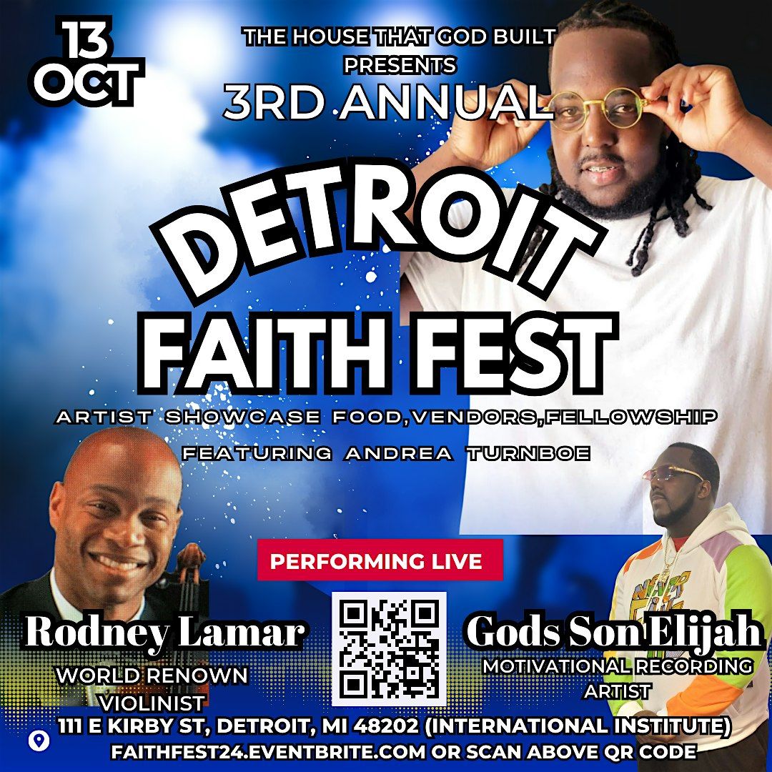 3rd Annual Detroit Faith Fest