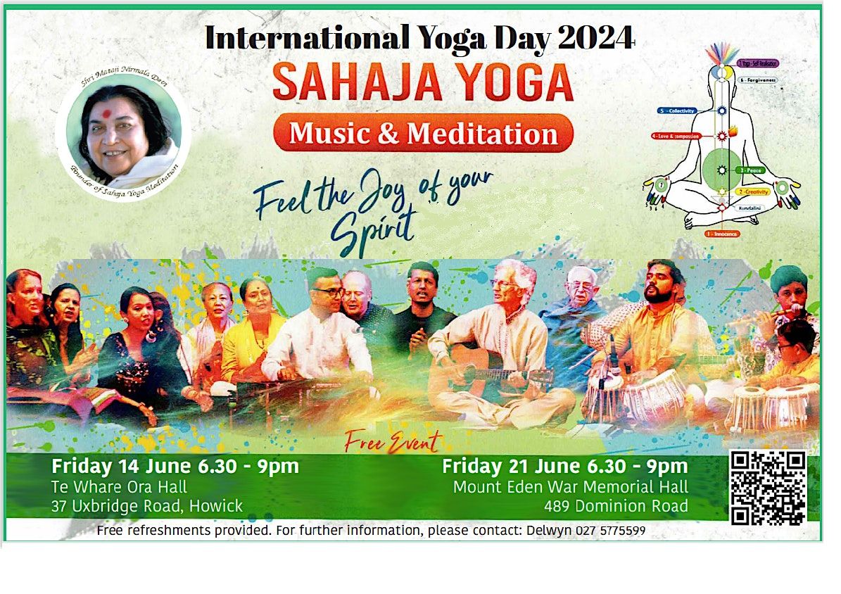 Celebrate International Yoga Day 2024 with Sahaja Yoga Meditation