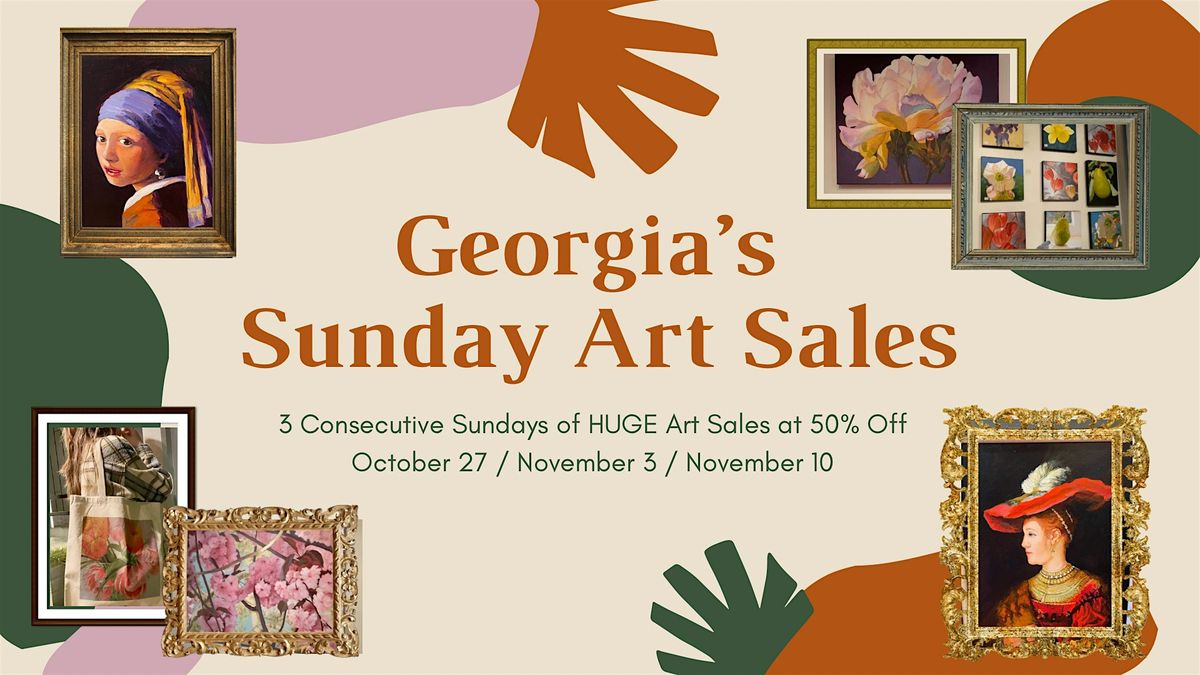 Georgia's Sunday Art Sales