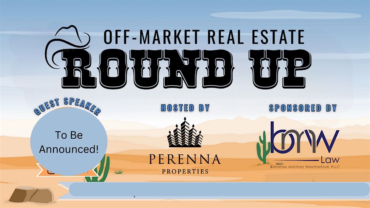 The Real Estate Round Up