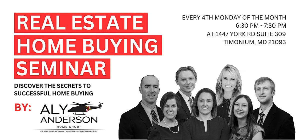 Real Estate Home Buying Seminar