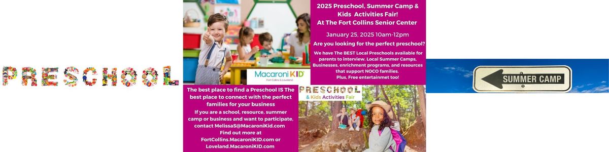 Preschool, Summer Camp, and Kids' Activities Fair 2025 