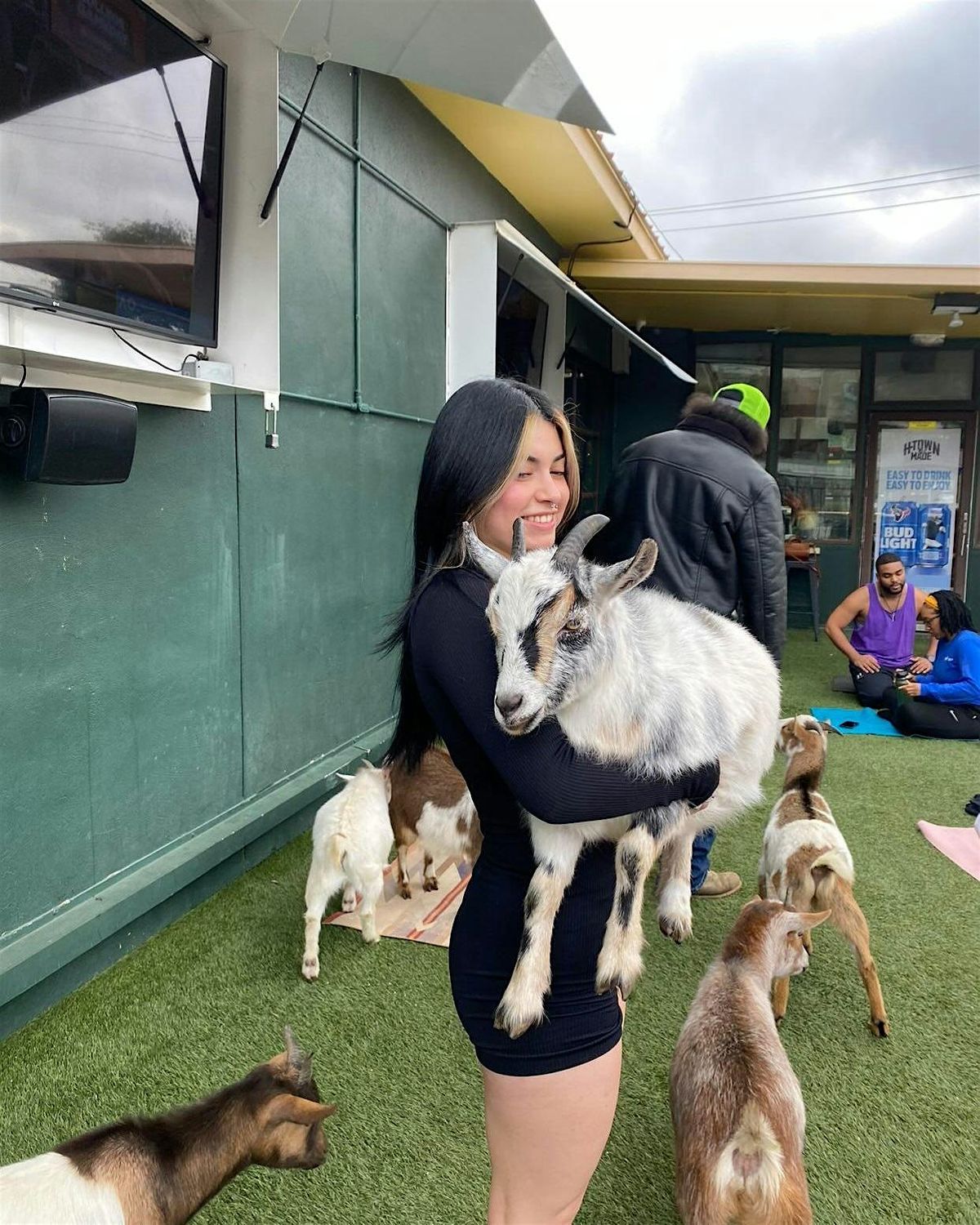 Goat Yoga Houston At Christian Tailgate Kirby Saturday October 26th 10AM