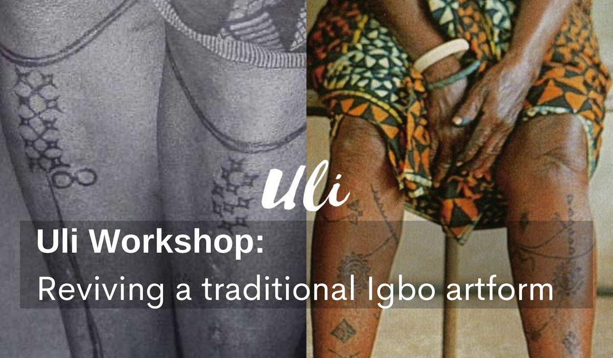 Uli Workshop - Learn to draw Uli ( A Traditional Igbo Art Form)