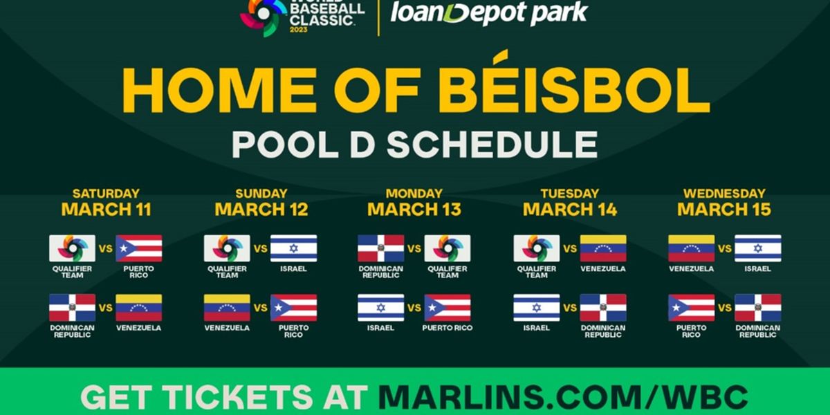World Baseball Classic: Pool D: Venezuela vs. Israel - Game 4