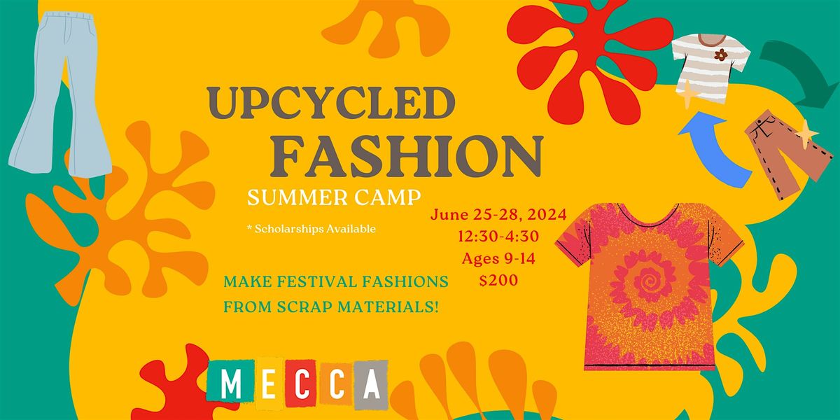 Fashion Camp- Upcycled Festival Wear