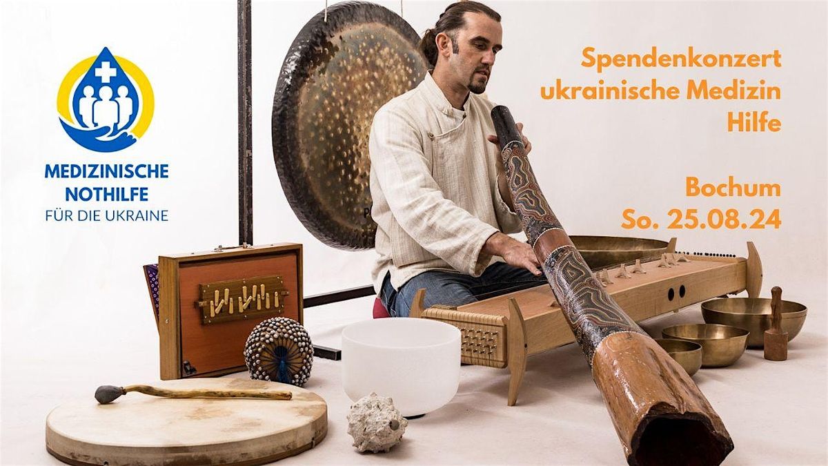 Meditatives Spendenkonzert zugunsten ukrainischer Medizin-Hilfe