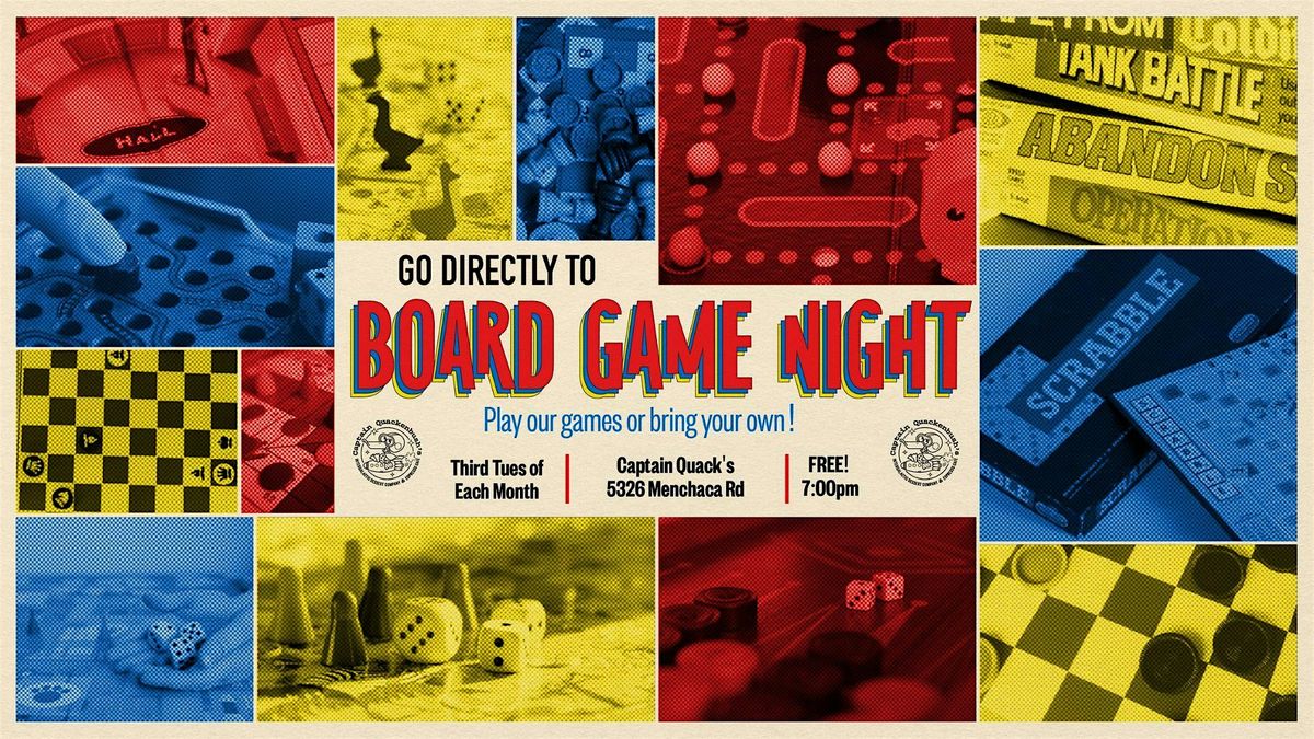 BOARD GAME NIGHT!