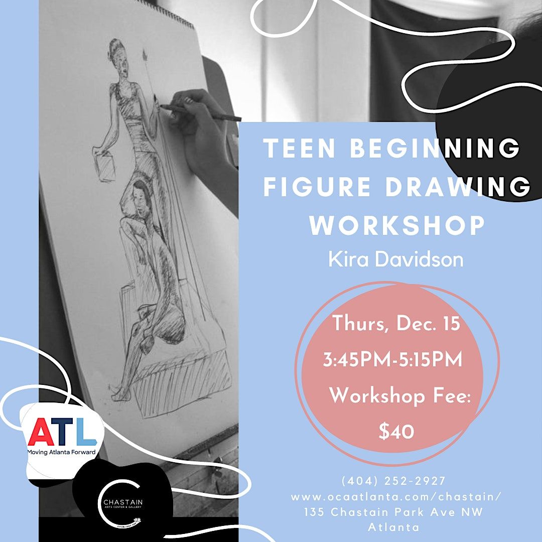 Teen Beginner Figure drawing Workshop