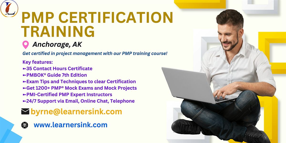 Confirmed 4 Day PMP Bootcamp In Anchorage, AK