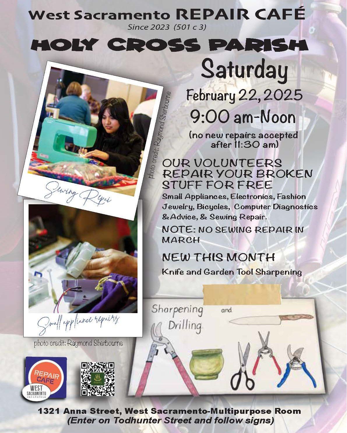 West Sac Repair Cafe